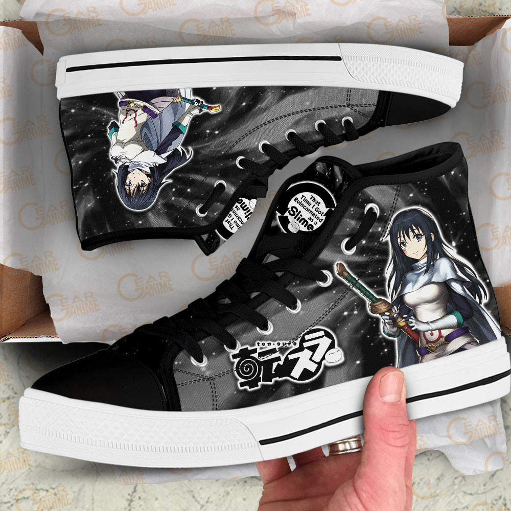 Shizue Izawa High Top Shoes Custom Reincarnated as a Slime Anime Sneakers