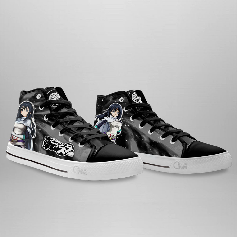 Shizue Izawa High Top Shoes Custom Reincarnated as a Slime Anime Sneakers