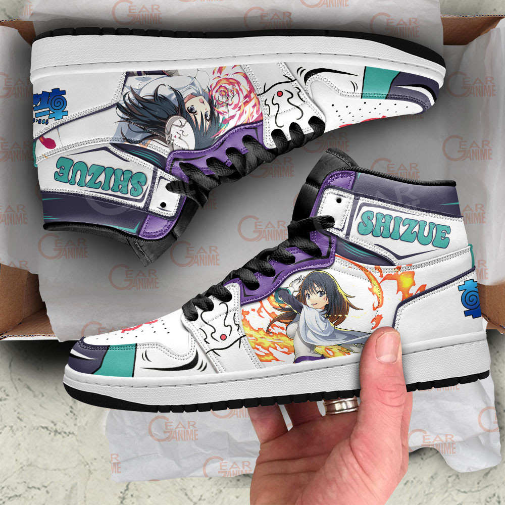 Shizue Izawa JD1s Sneakers Reincarnated as a Slime Anime Shoes, Air Jordan Hightop