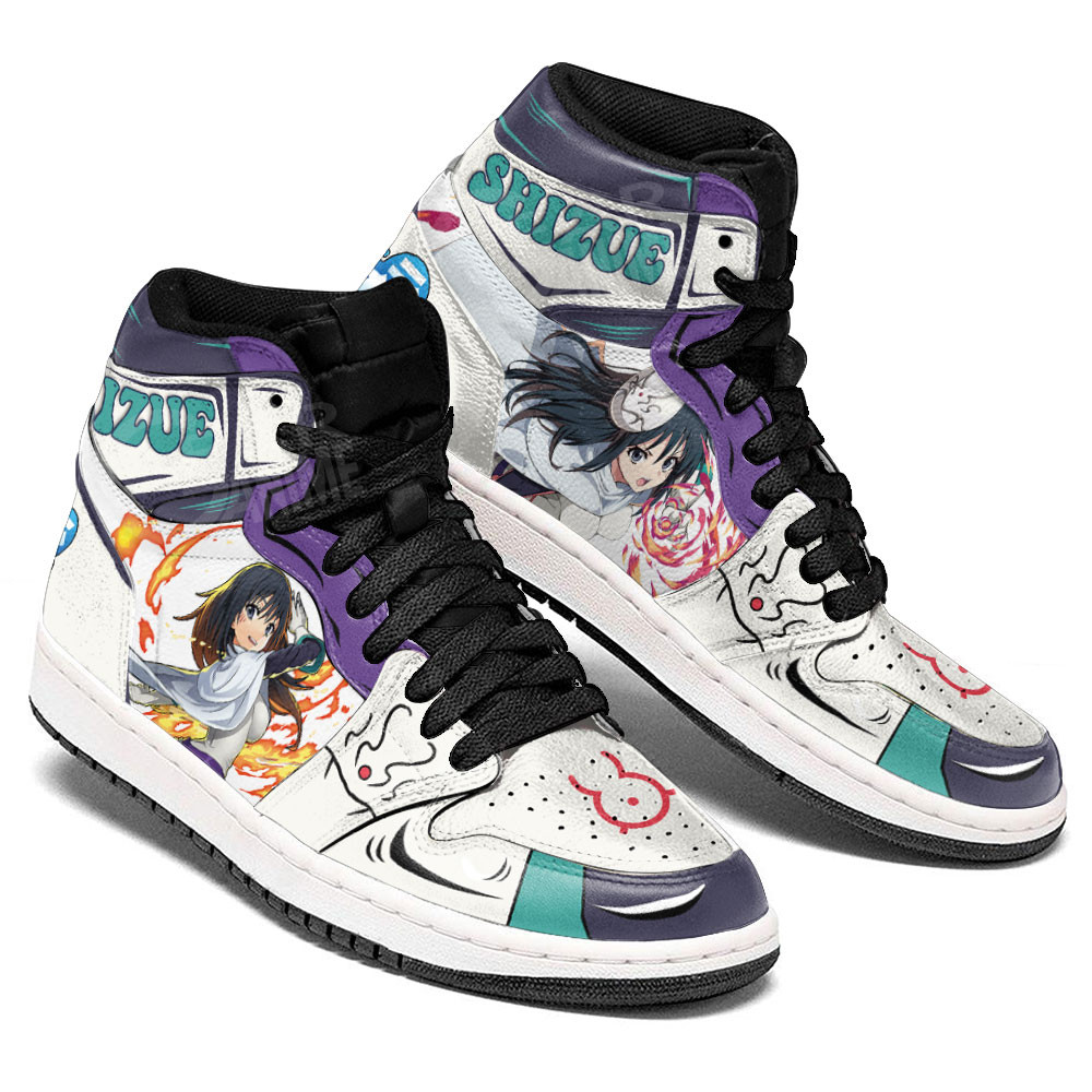 Shizue Izawa JD1s Sneakers Reincarnated as a Slime Anime Shoes, Air Jordan Hightop