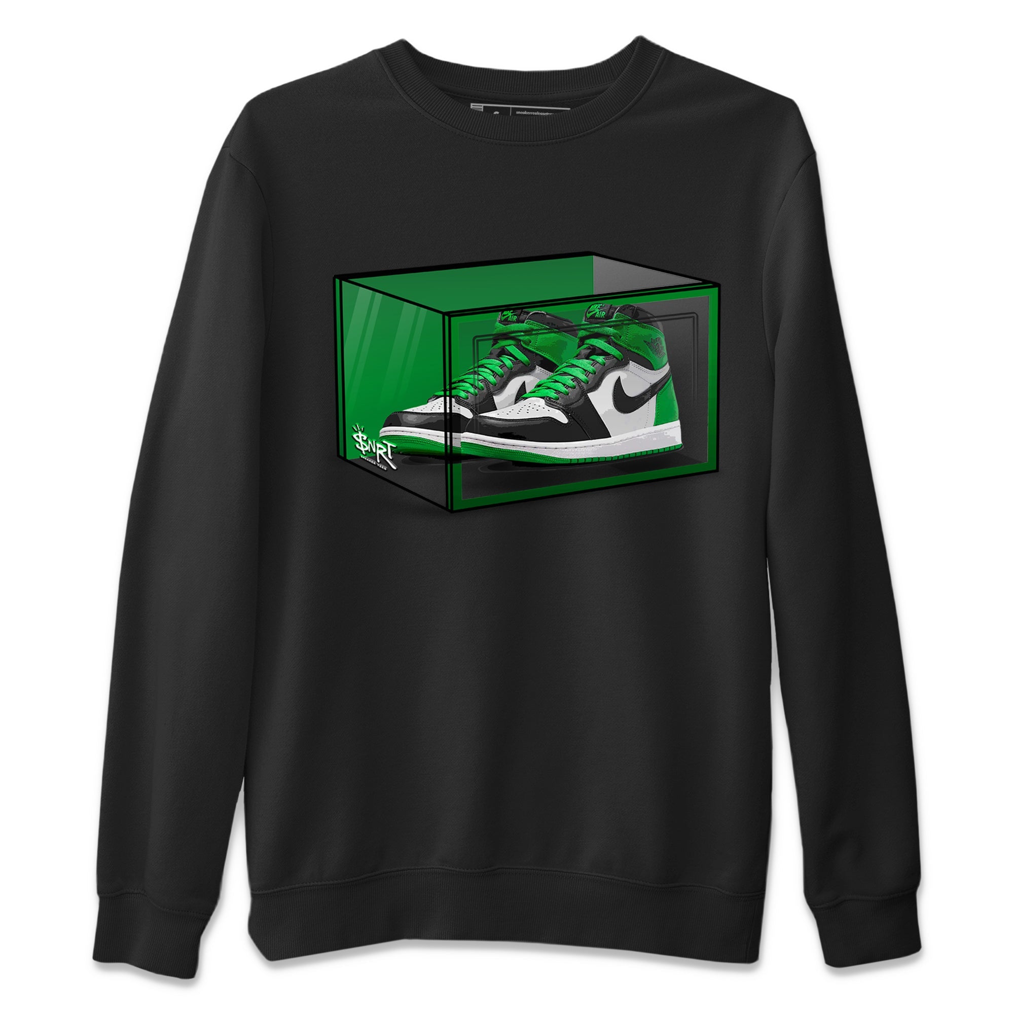 Shoe Box Unisex Sweater – Air Jordan 1 Celtics, Sneakers Matching Sweater