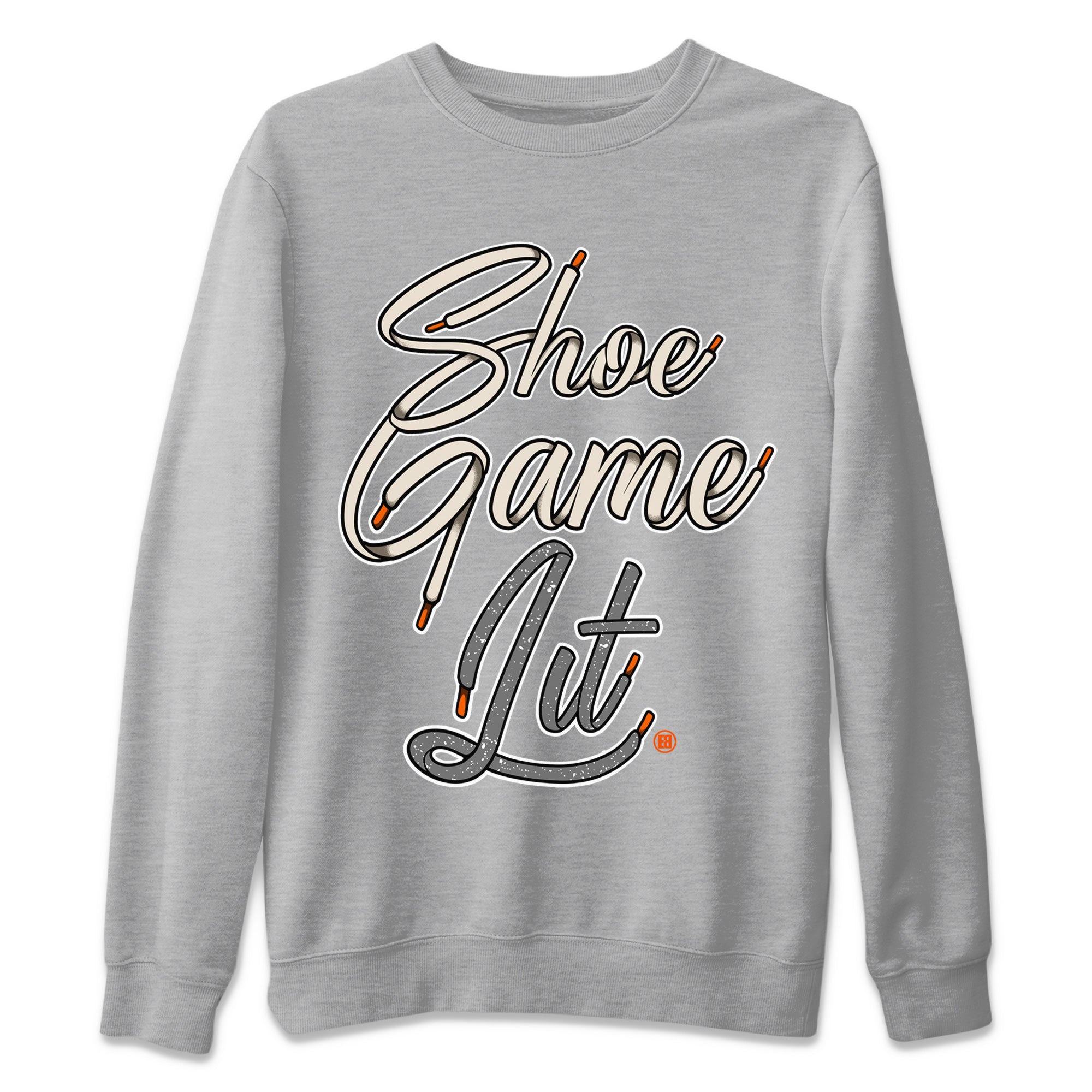 Shoe Game Lit Shoe Lace Unisex Sweater – Air Jordan 5 Craft, Sneakers Matching Sweater