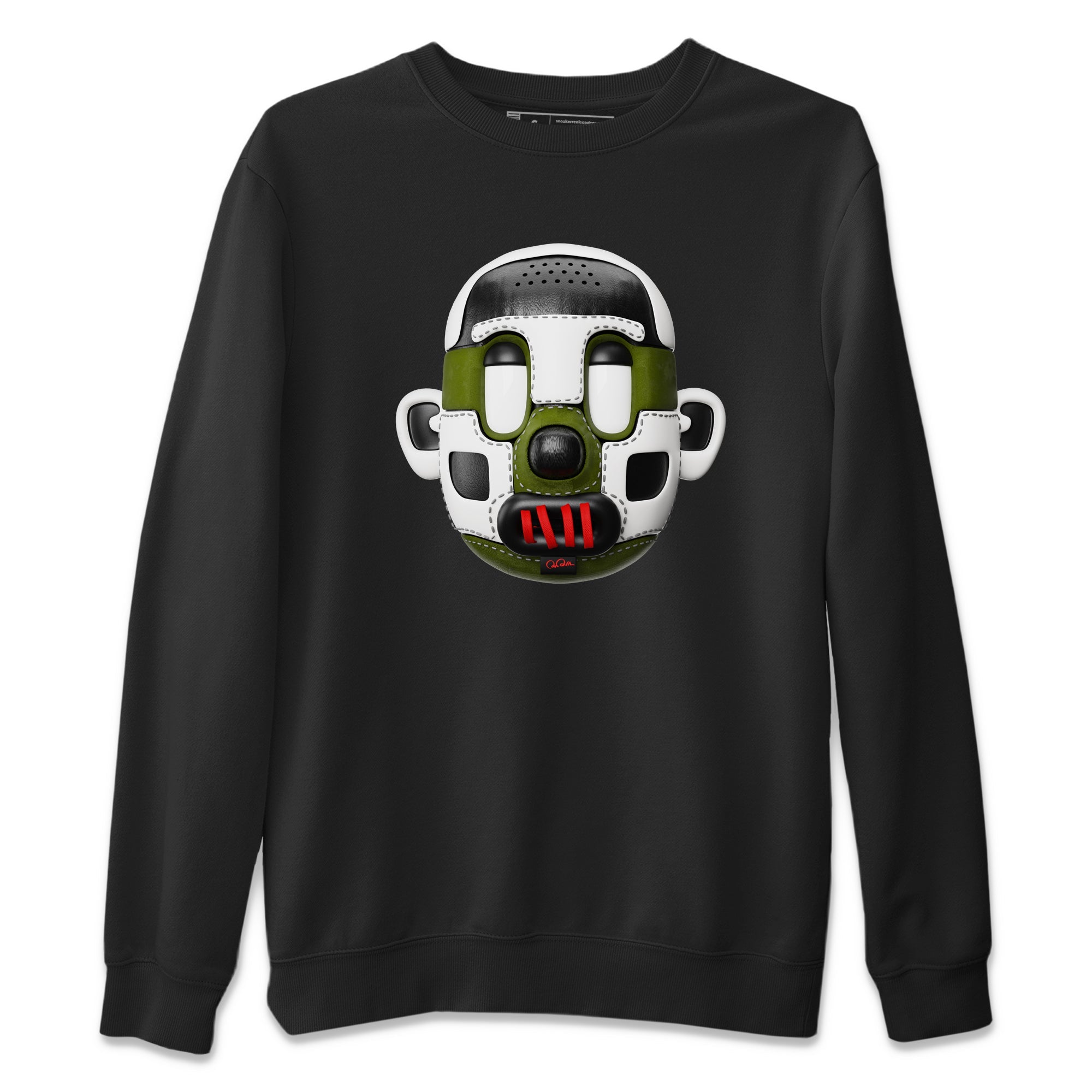 Shoe Head Unisex Sweater – Air Jordan 1 Travis Scott Olive, Sneakers Matching Sweater