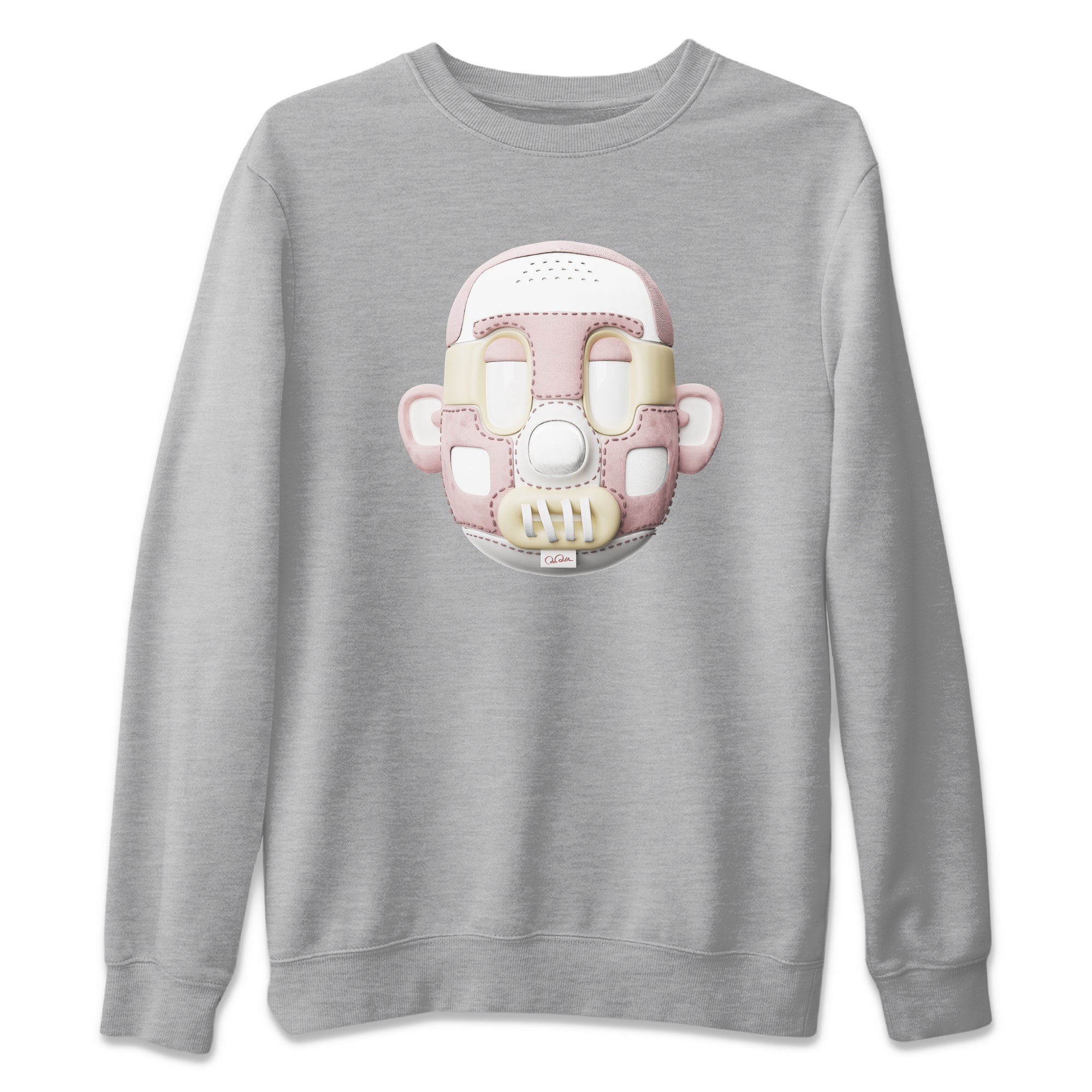 Shoe Head Unisex Sweater – Air Jordan 1 Washed Pink, Sneakers Matching Sweater