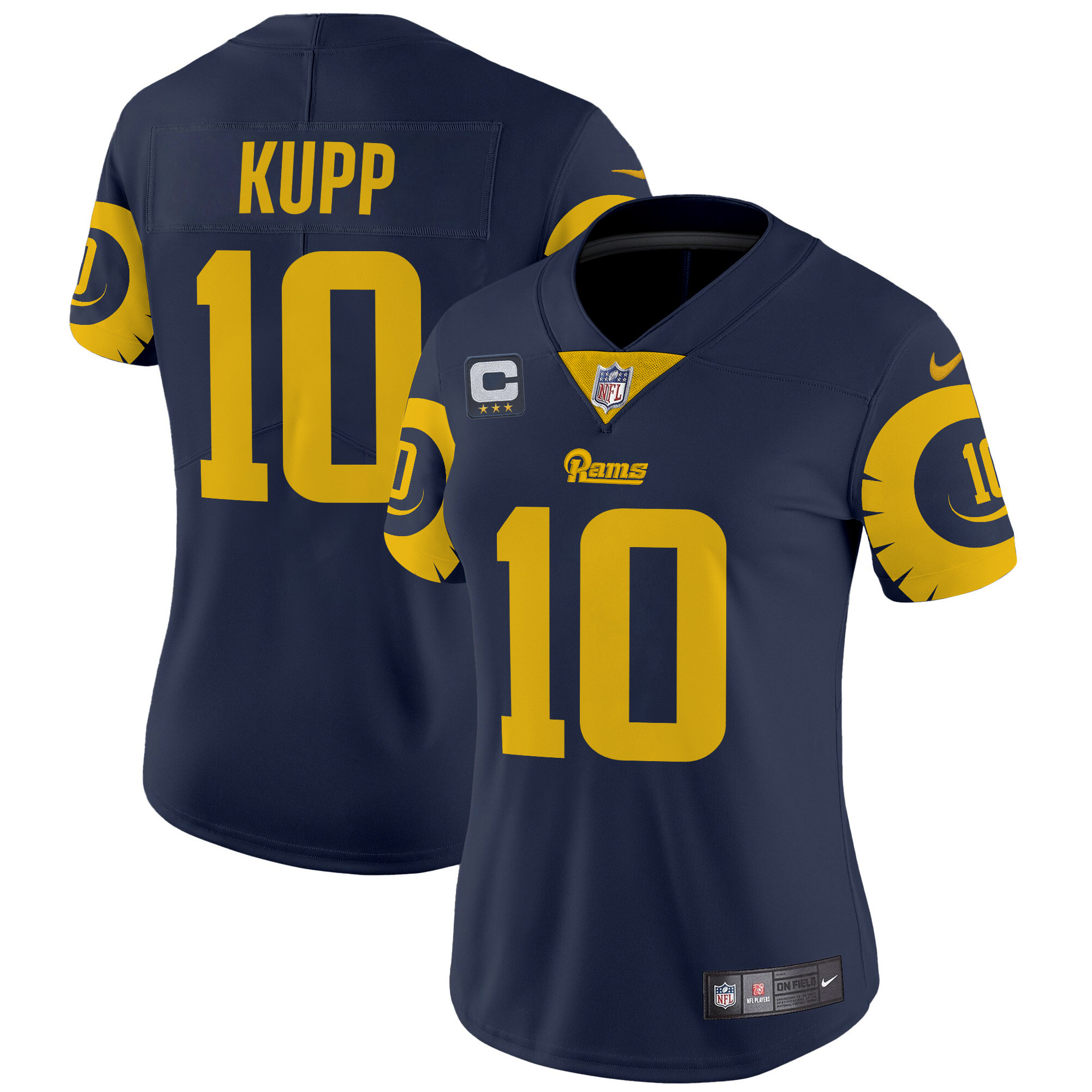 Women's Cooper Kupp Los Angeles Rams Special Vapor Limited Navy Jersey - All Stitched