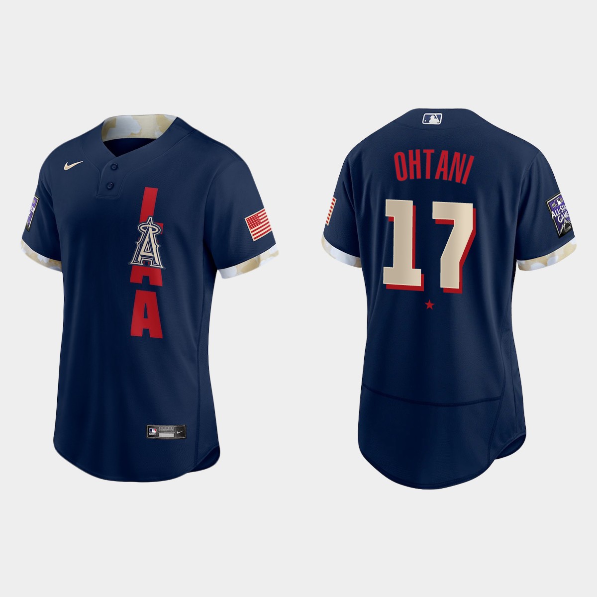 Shohei Ohtani Los Angeles Angels 2021 MLB All-Star Game Jersey - Navy