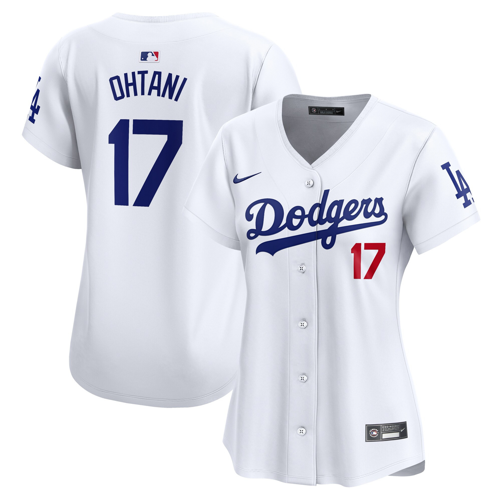 Shohei Ohtani Los Angeles Dodgers Home Limited Player - White Jersey - All Stitched