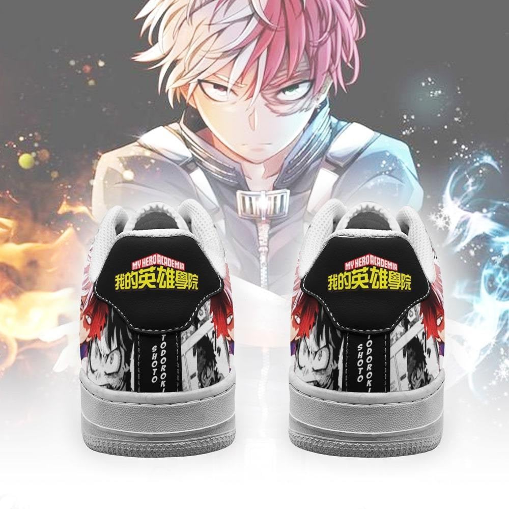 Shoto Todoroki Air Shoes Custom My Hero Academia Anime Shoes For Fan