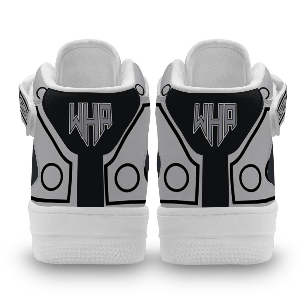 Shoto Todoroki Musketeers Sneakers Air Mid Custom My Hero Academia Anime Shoes