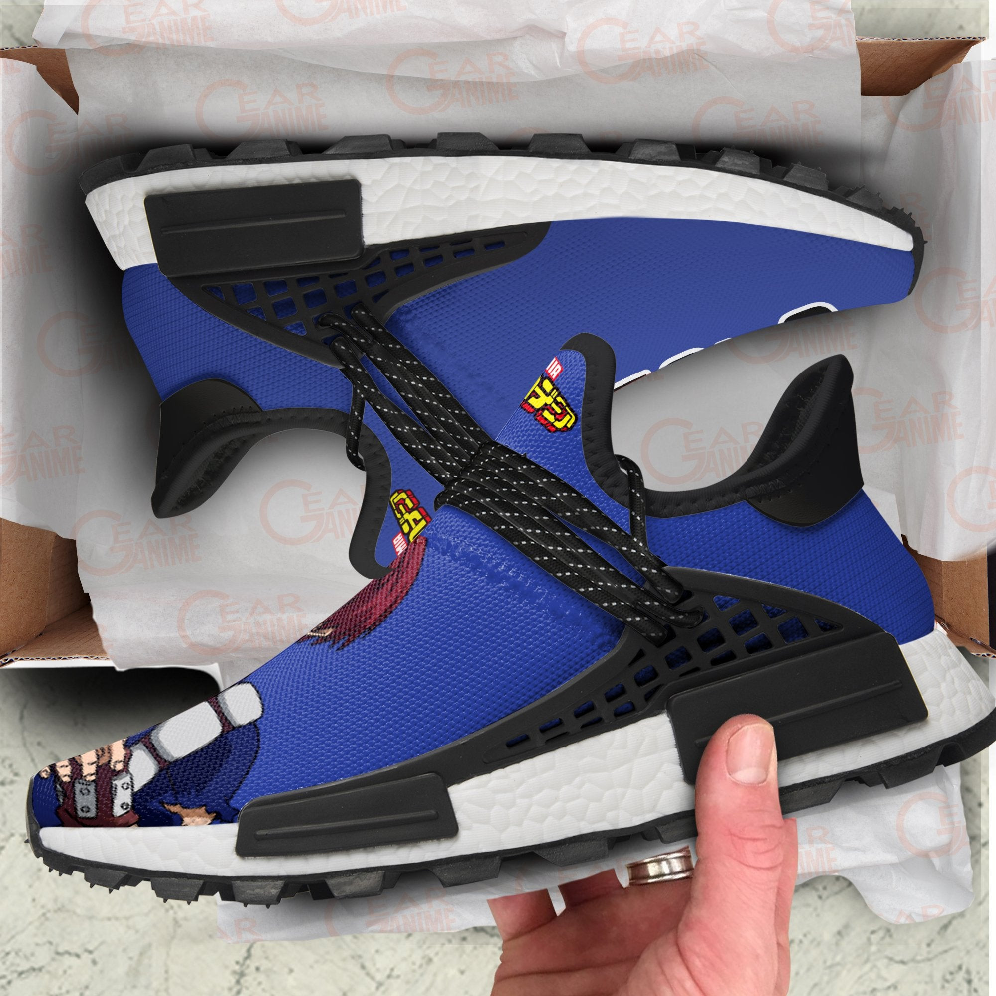 Shoto Todoroki Shoes My Hero Academia Shoes, NMD Shoes