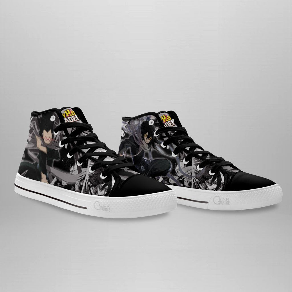 Shouta Aizawa High Top Shoes Custom Anime My Hero Academia Sneakers