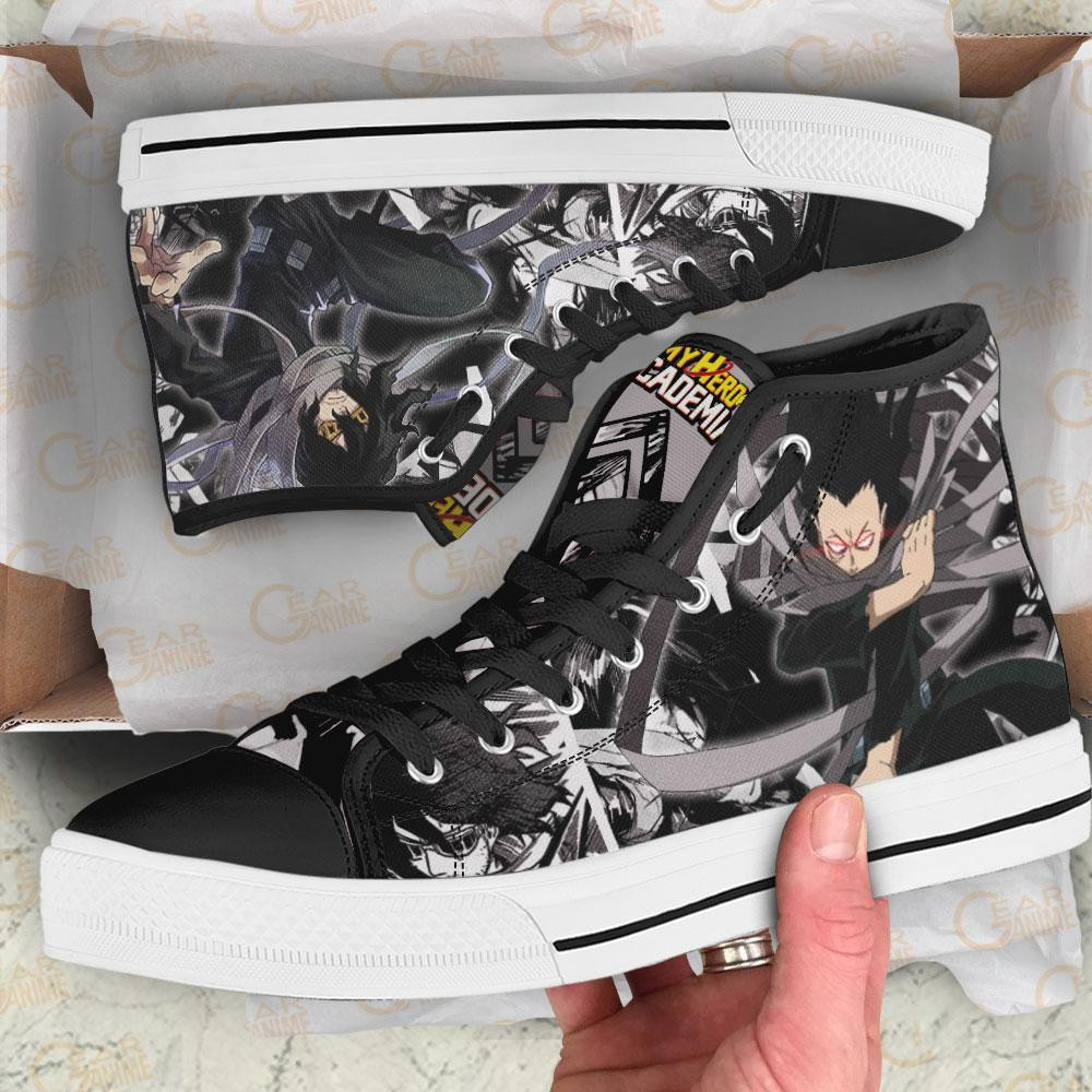 Shouta Aizawa High Top Shoes Custom Anime My Hero Academia Sneakers