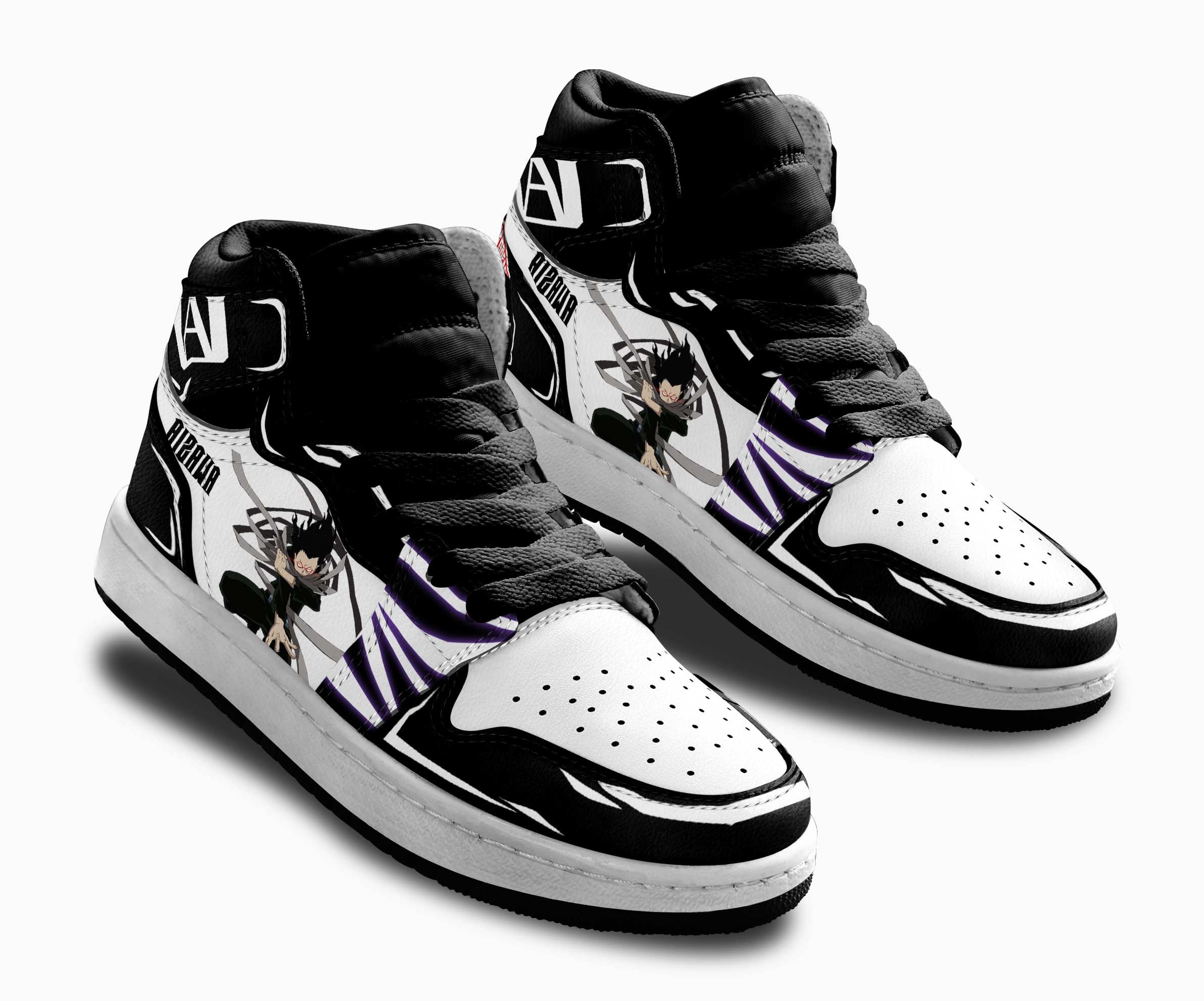 Shouta Aizawa Kids Sneakers Custom Anime My Hero Academia Shoes For Kids