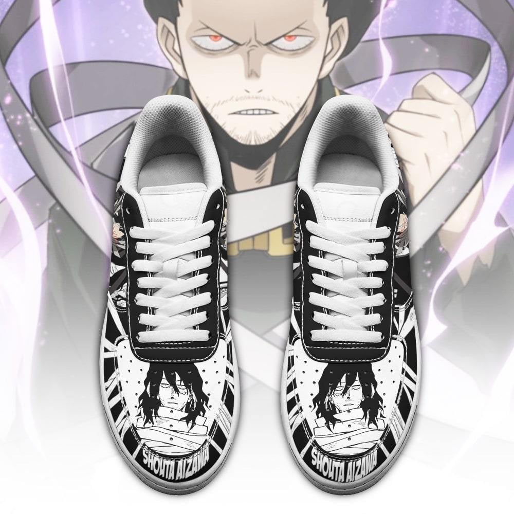 Shouta Aizawa Sneakers Custom My Hero Academia Anime Shoes Fan Gift