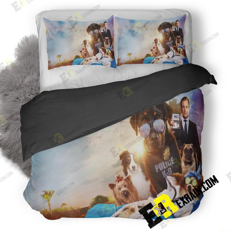 Show Dogs 8K Qm 3D Customized Duvet Cover Bedding Set