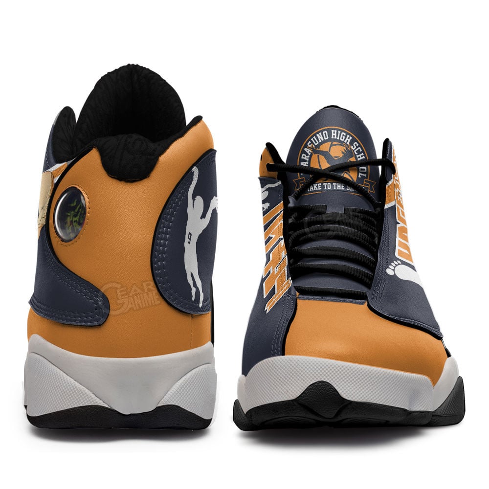 Shoyo Hinata and Tobio Kageyama JD13 Sneakers Haikyuu Custom Anime Shoes
