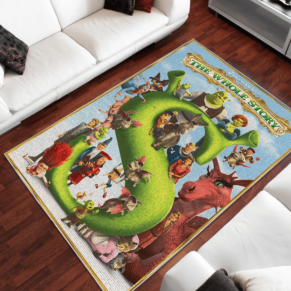 Shrek Area Rectangle Rug