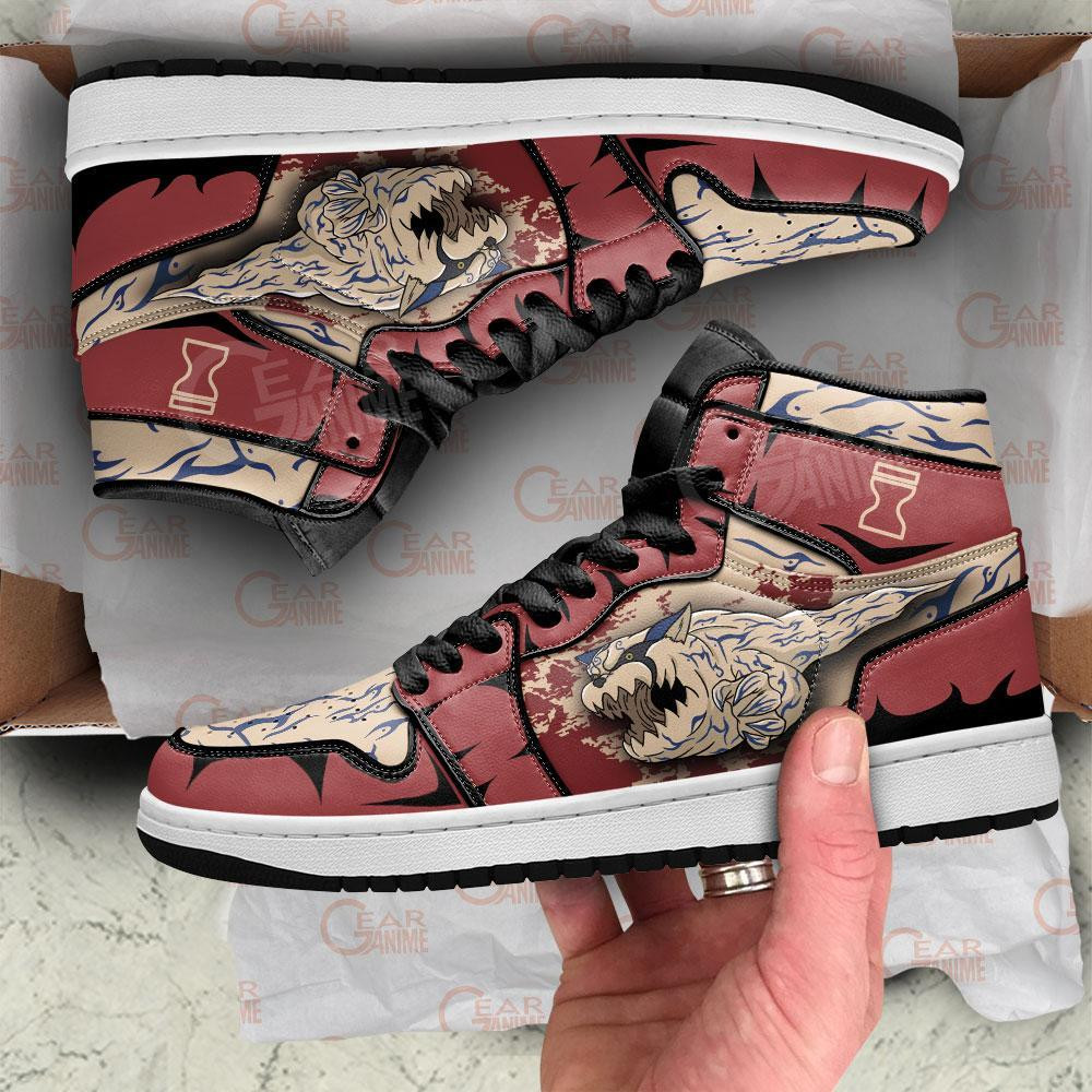 Shukaku One Tail Beast JD1s Sneakers Anime Shoes, Air Jordan Hightop
