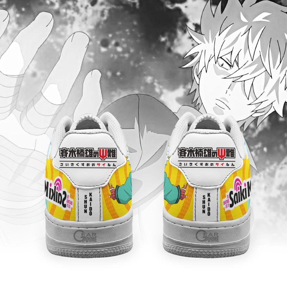 Shun Kaido Shoes Saiki K Custom Anime Sneakers