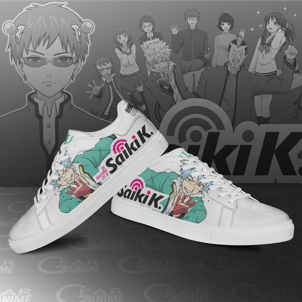 Shun Kaidou Skate Shoes The Disastrous Life of Saiki K Anime Shoes
