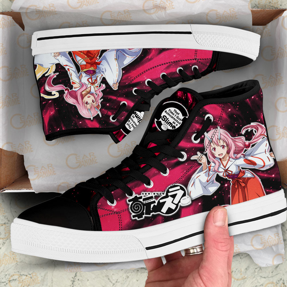 Shuna High Top Shoes Custom Reincarnated as a Slime Anime Sneakers