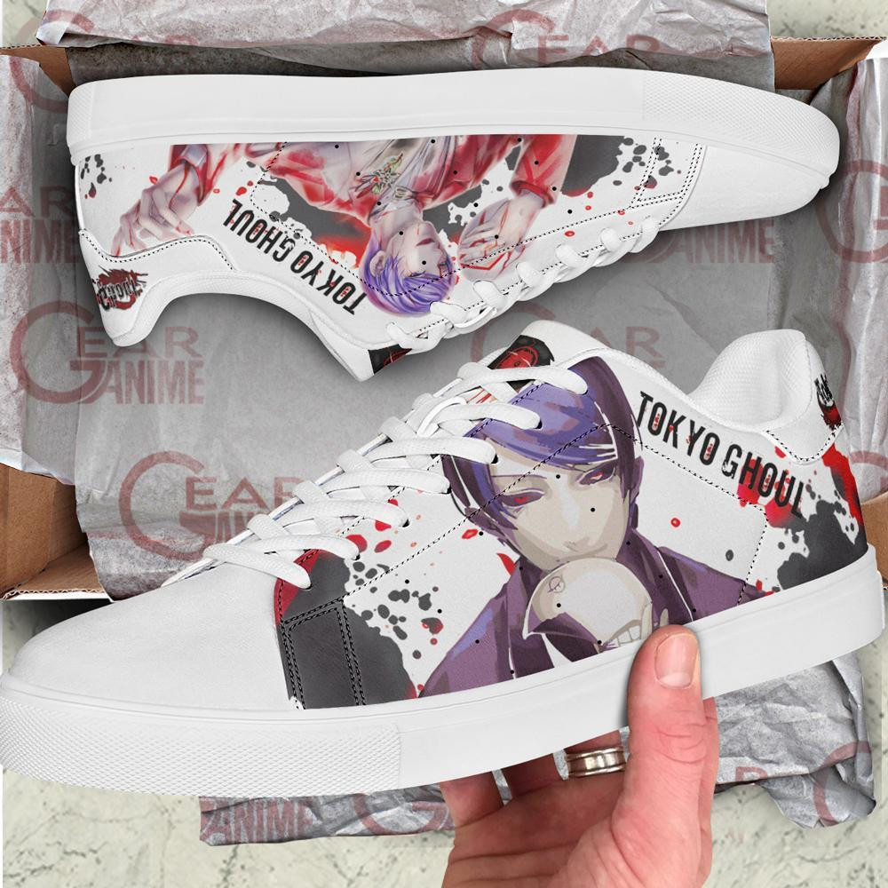 Shuu Tsukiyama Skate Shoes Tokyo Ghoul Custom Anime Shoes