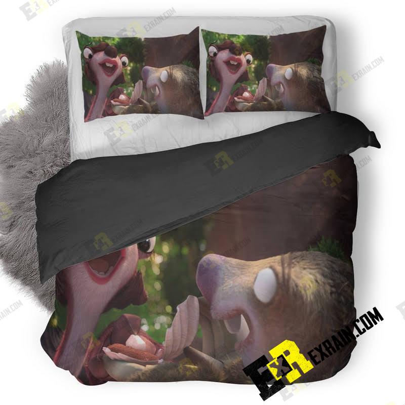 Sid Ice Age Collision Course Wide 3D Customized Duvet Cover Bedding Set