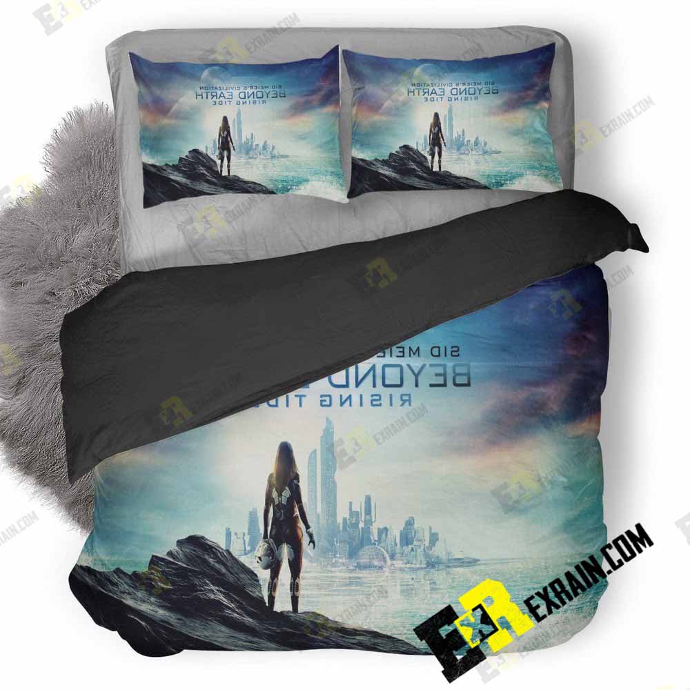 Sid Meiers Civilization Beyond Earth Rising Tide 3D Customized Duvet Cover Bedding Set