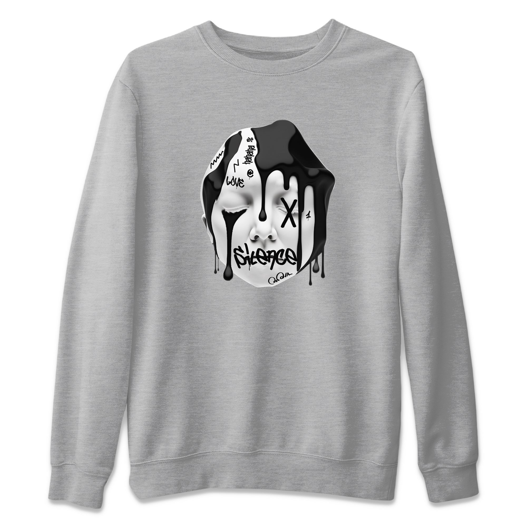 Silence Sculpture Unisex Sweater – Air Jordan 1 Homage, Sneakers Matching Sweater