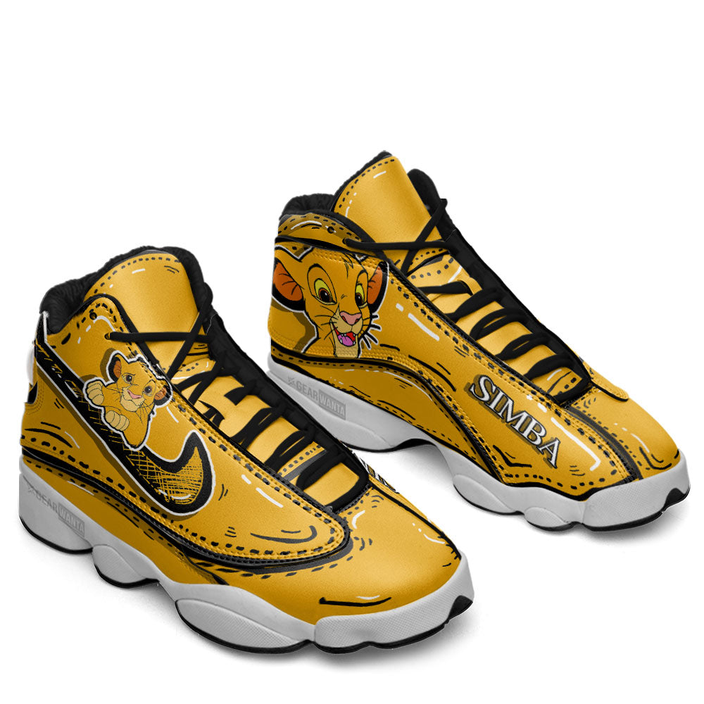 Simba JD13 Sneakers Comic Style Custom Shoes