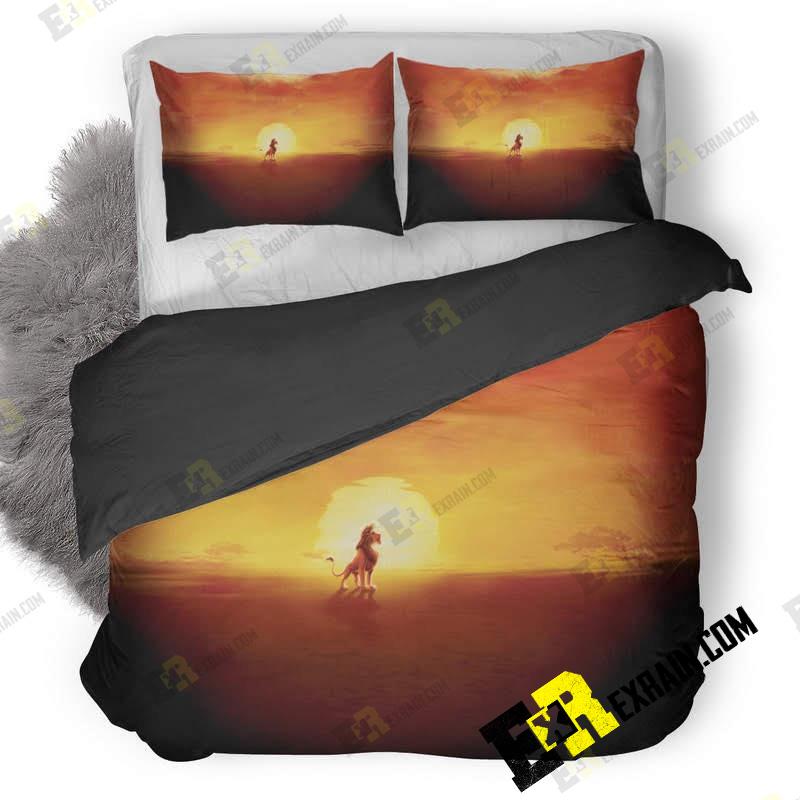 Simba Kg 3D Customized Duvet Cover Bedding Set