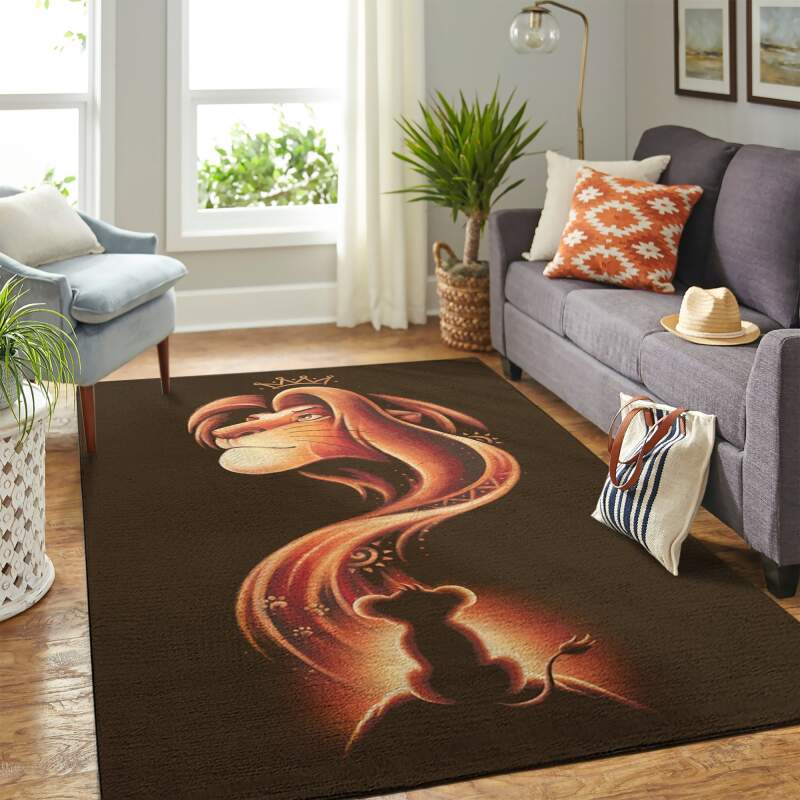 Simba Lion King Carpet Rectangle Rug