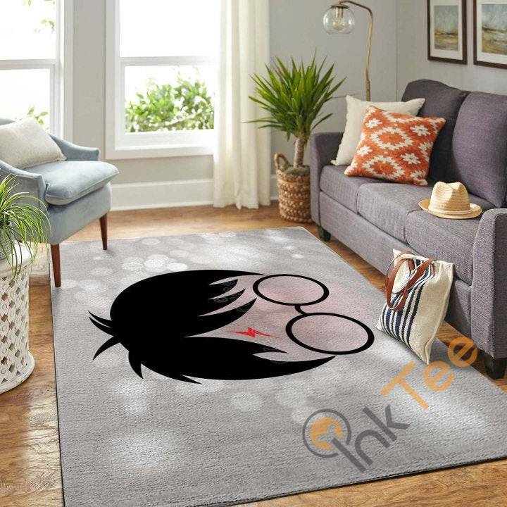 Simple Design Harry Potter Living Room Carpet Beautiful Gift For Fan Rectangle Rug