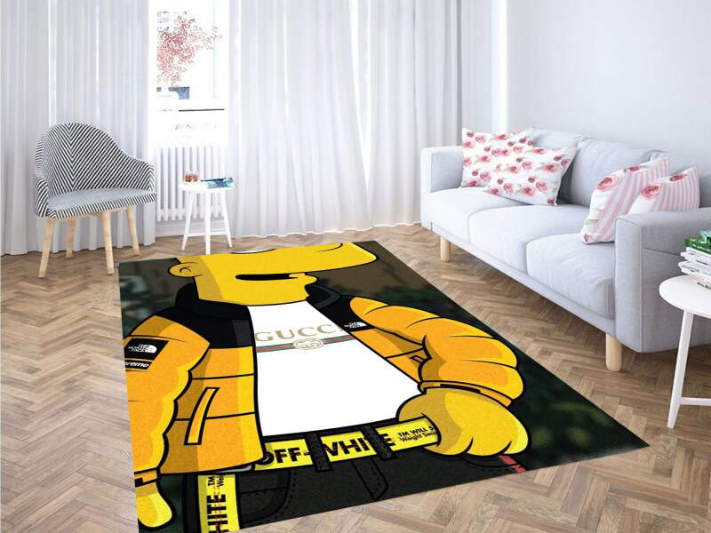 Simpsons Cartoon Carpet Rectangle Rug