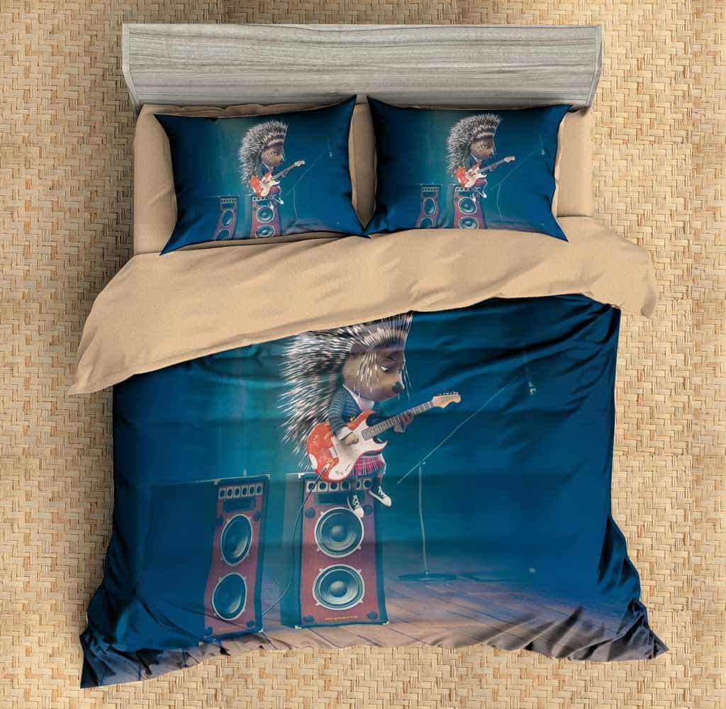 Sing 3D Customized Duvet Cover Bedding Set