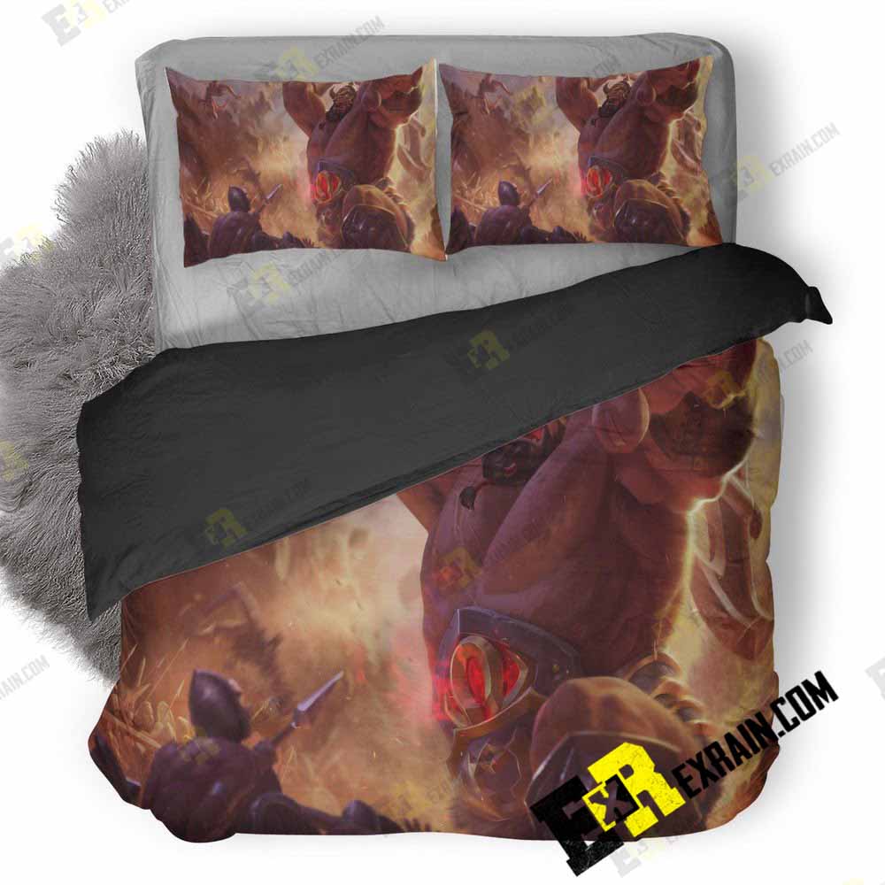 Sion League Of Legends Lj 3D Customized Duvet Cover Bedding Set