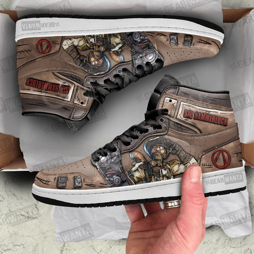 Sir Hammerlock Borderlands J1 Shoes For Fans Sneakers, Air Jordan Hightop