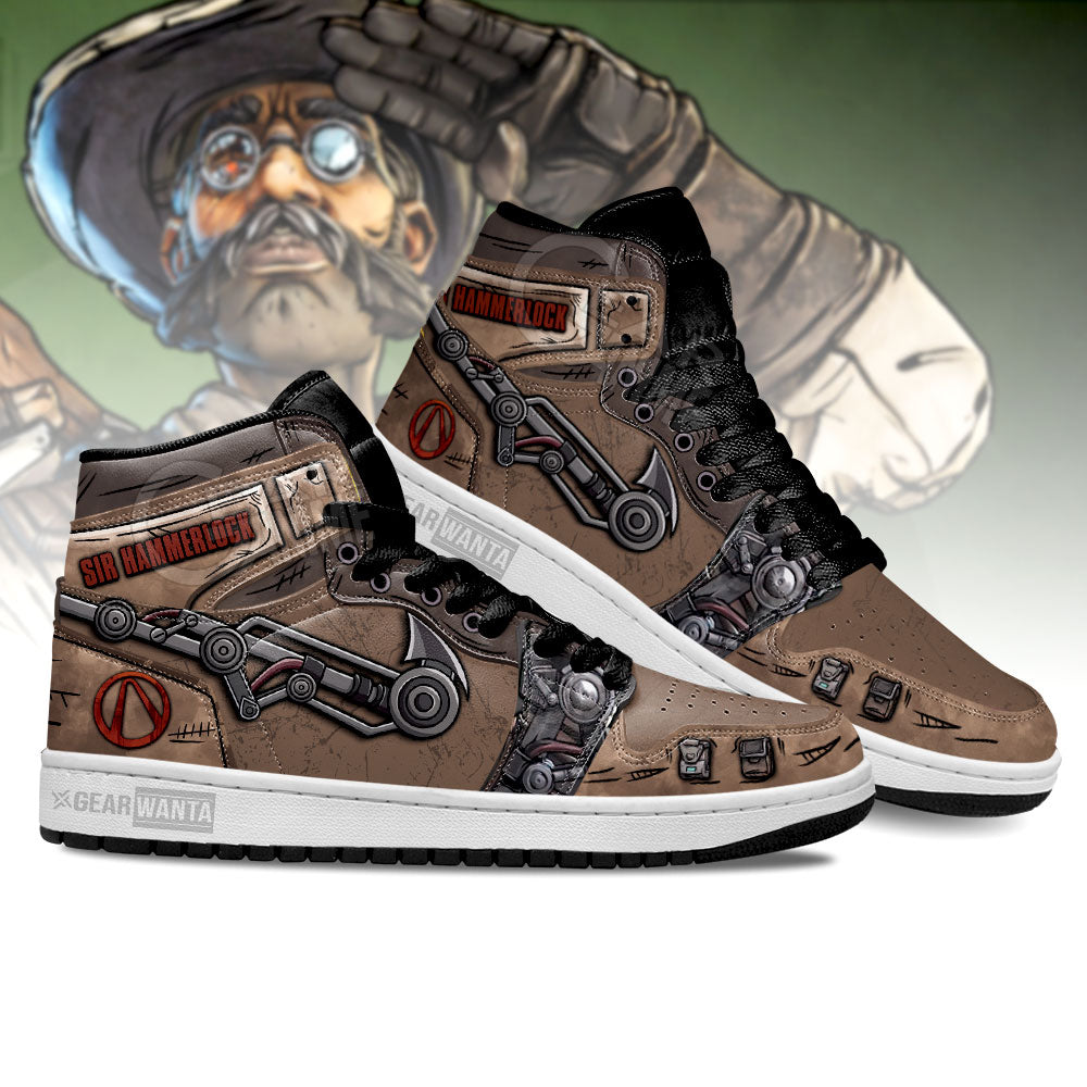 Sir Hammerlock Swoosh Borderlands J1 Shoes For Fans Sneakers, Air Jordan Hightop