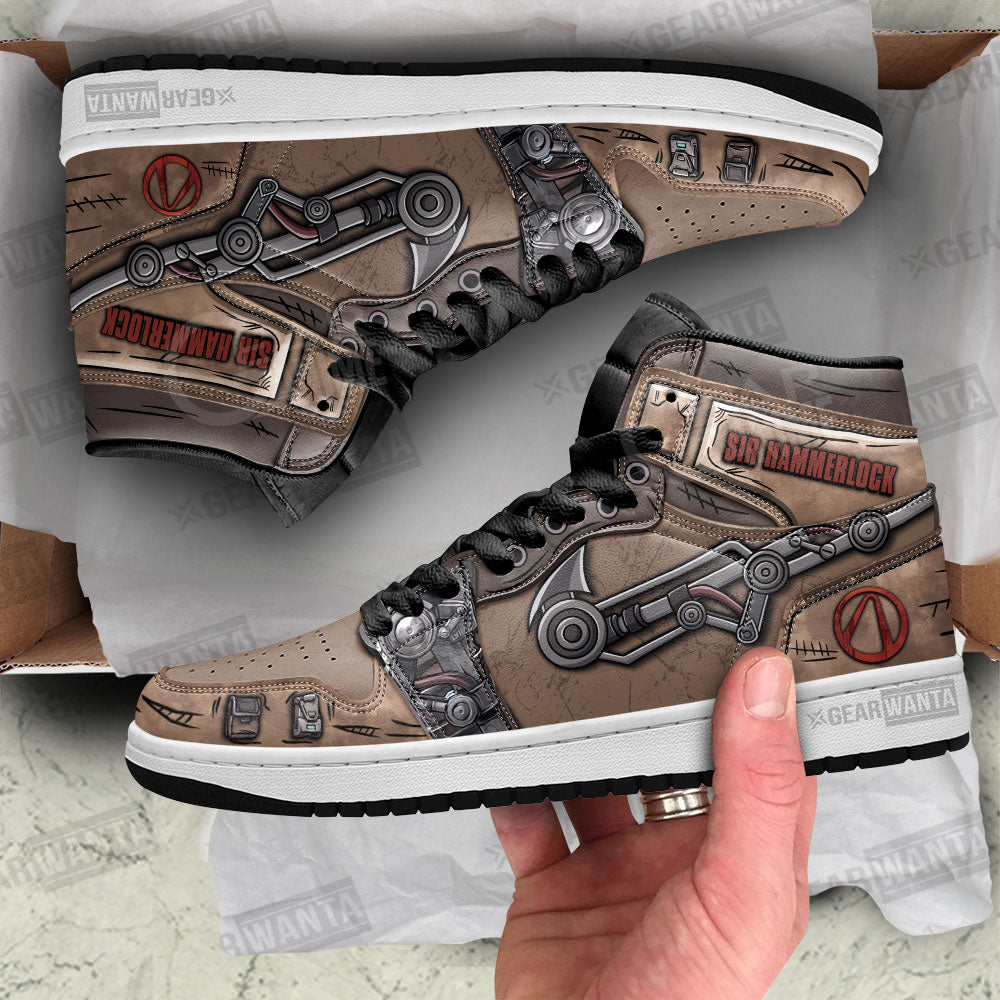 Sir Hammerlock Swoosh Borderlands J1 Shoes For Fans Sneakers, Air Jordan Hightop