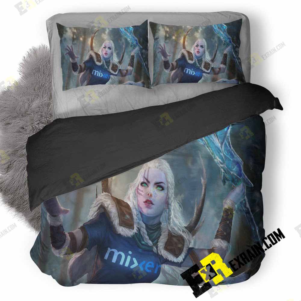 Skadi Mixer Skin Smite Vw 3D Customized Duvet Cover Bedding Set