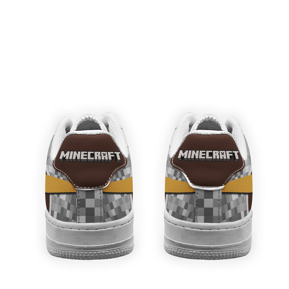 Skeleton Minecraft Custom Air Sneakers