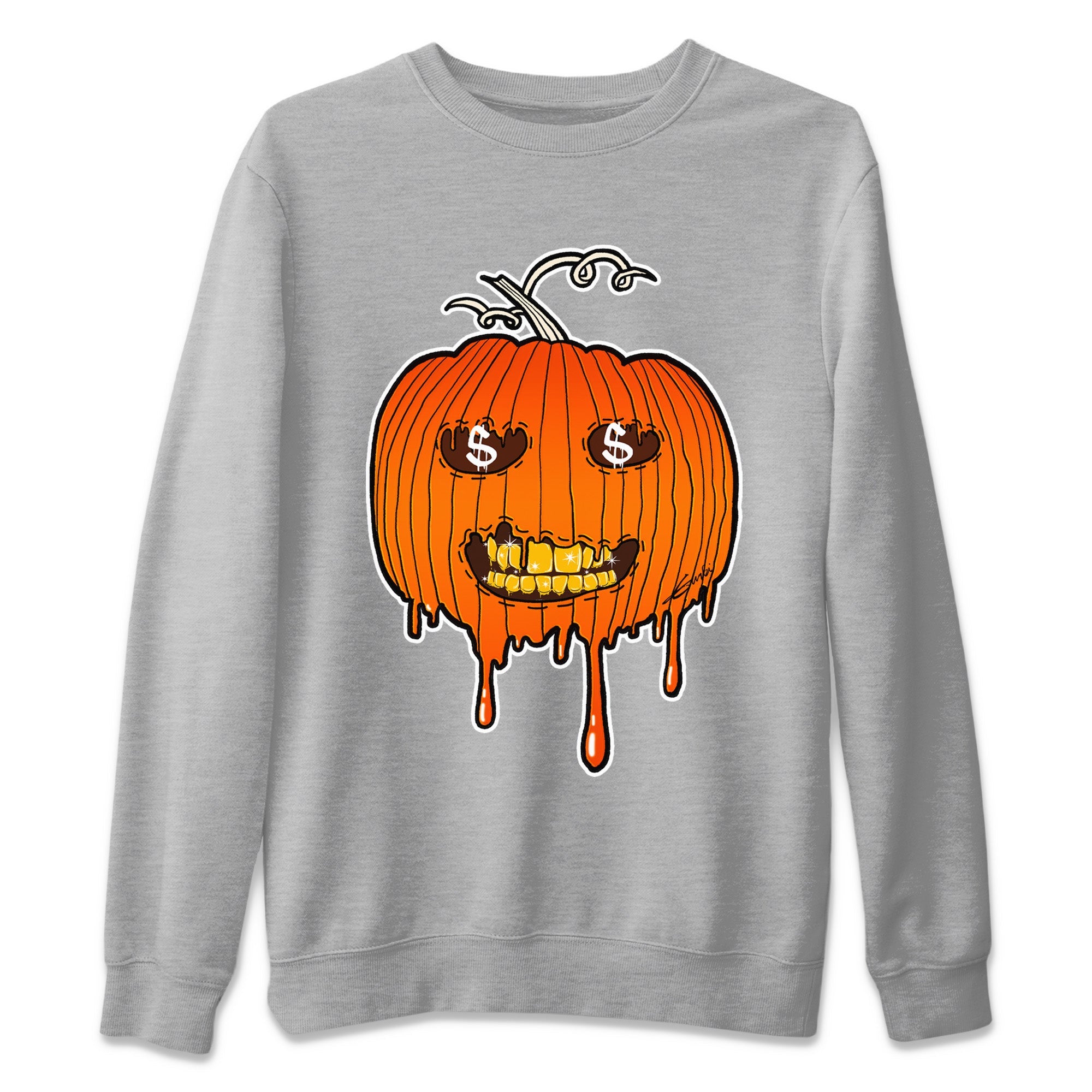 Ski Mask Pumpkin Unisex Sweater – Air Jordan 1 Starfish, Sneakers Matching Sweater