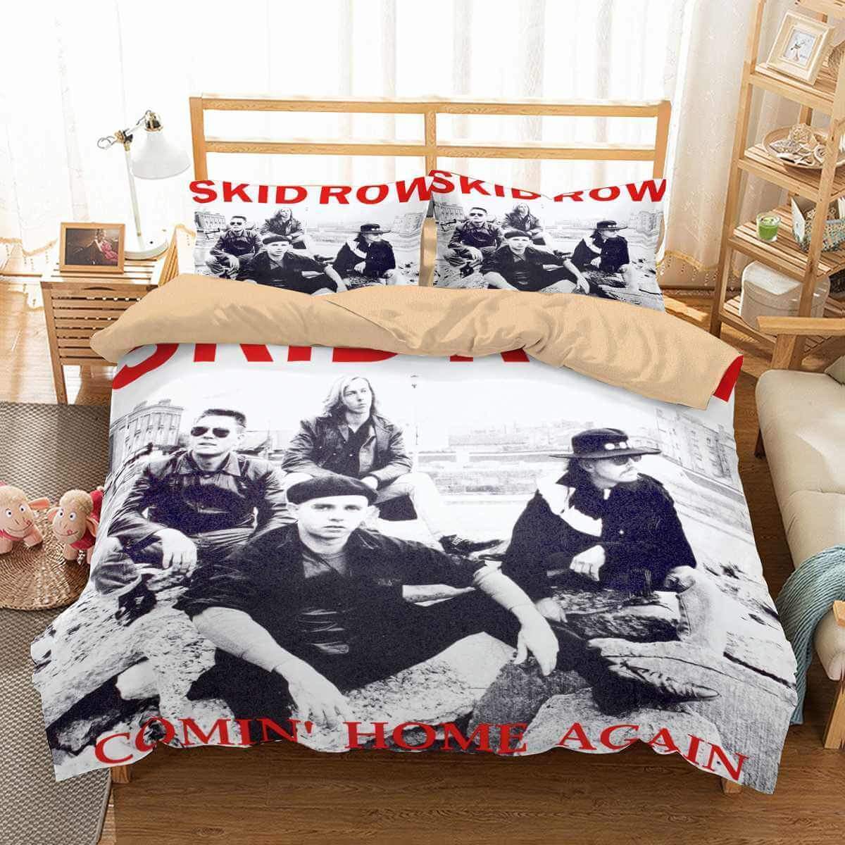 Skid Row 3D Customized Duvet Cover Bedding Set