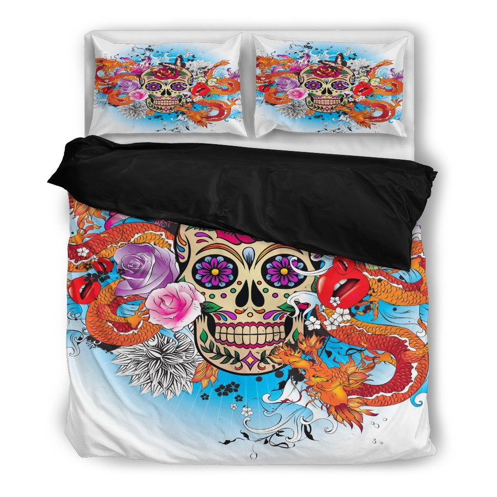 Skull3D Customized Duvet Cover Bedding Set