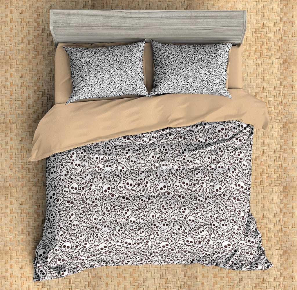 Skull 11 3D Customized Duvet Cover Bedding Set