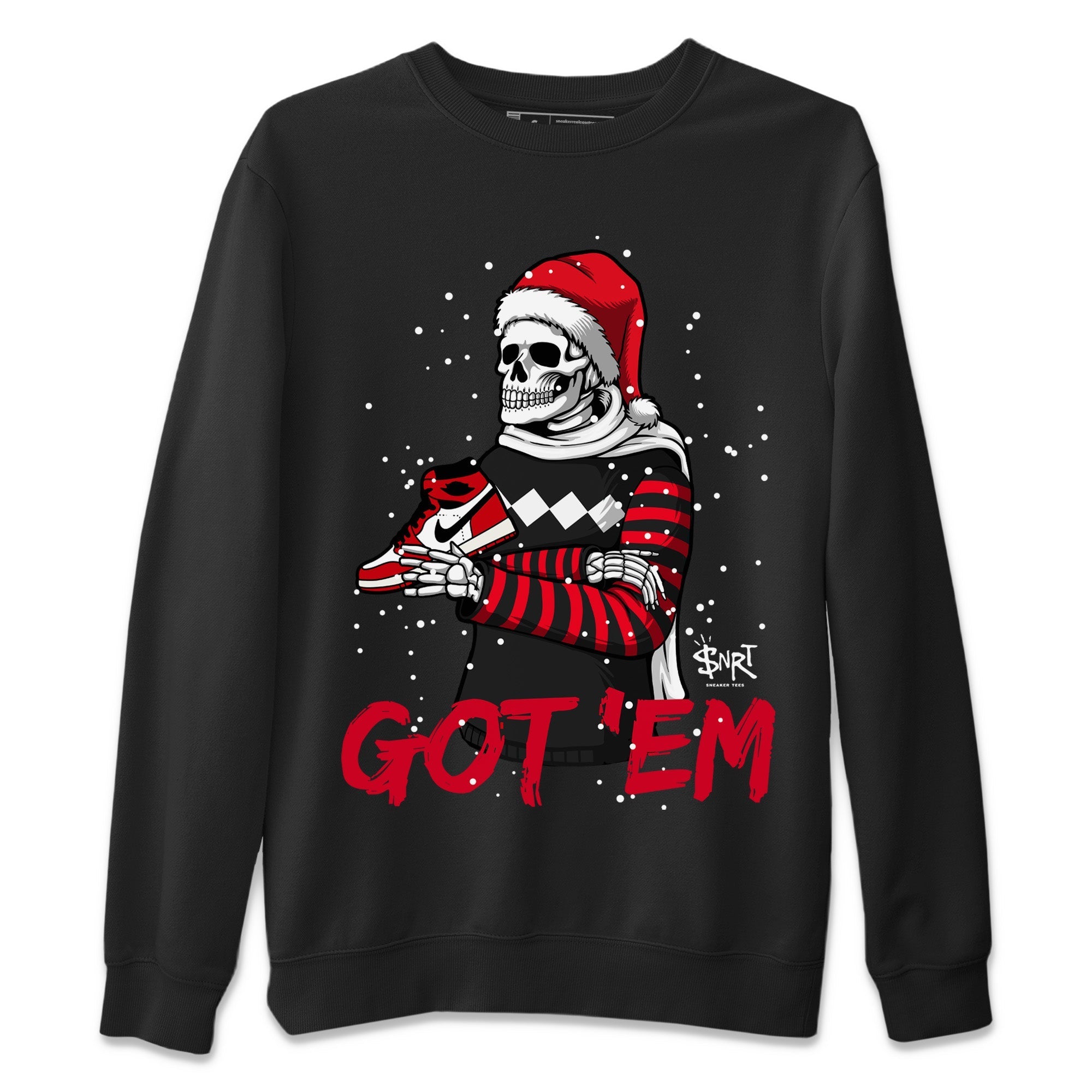 Skull Got Em Unisex Sweater – Air Jordan 1 Lost & Found, Sneakers Matching Sweater