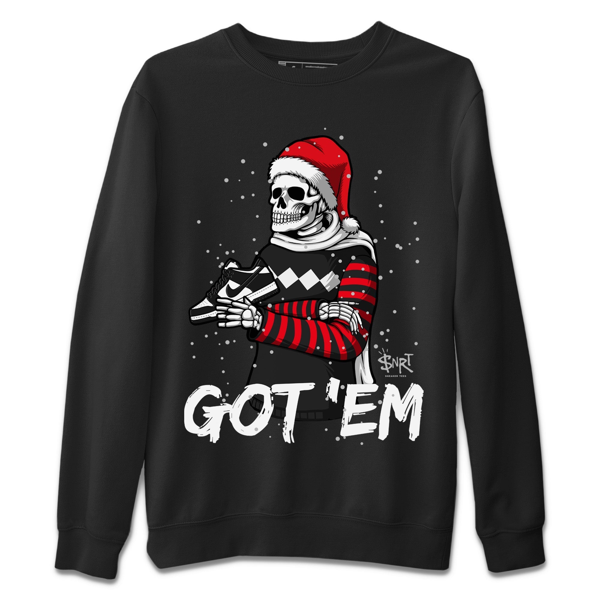 Skull Got Em Unisex Sweater – Dunk Panda, Sneakers Matching Sweater