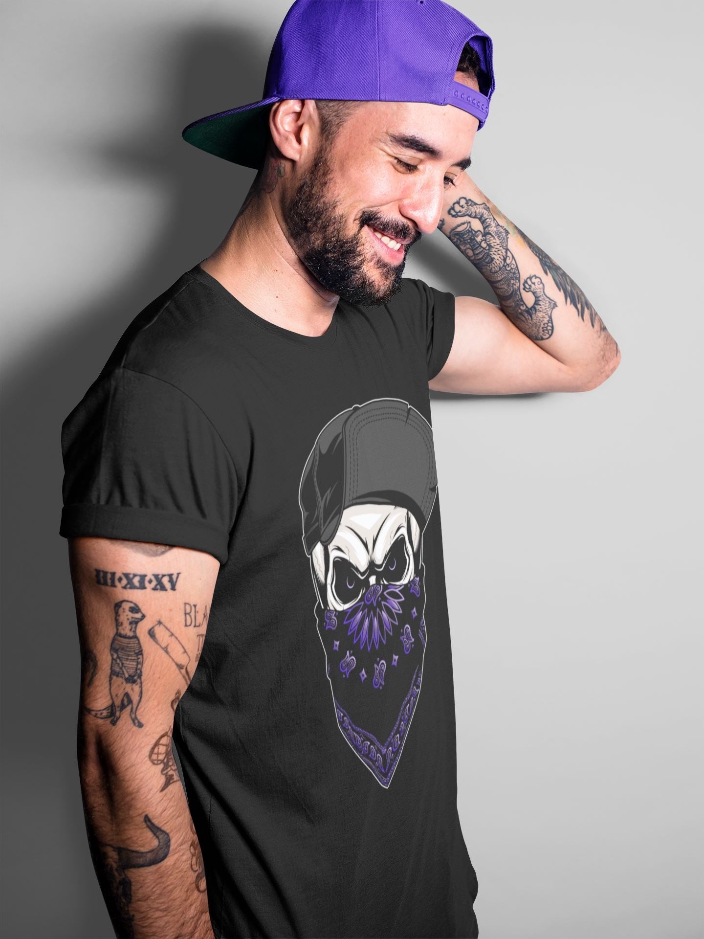 Skull Hat Unisex Sweater – Air Jordan 12 Dark Concord, Sneakers Matching Sweater