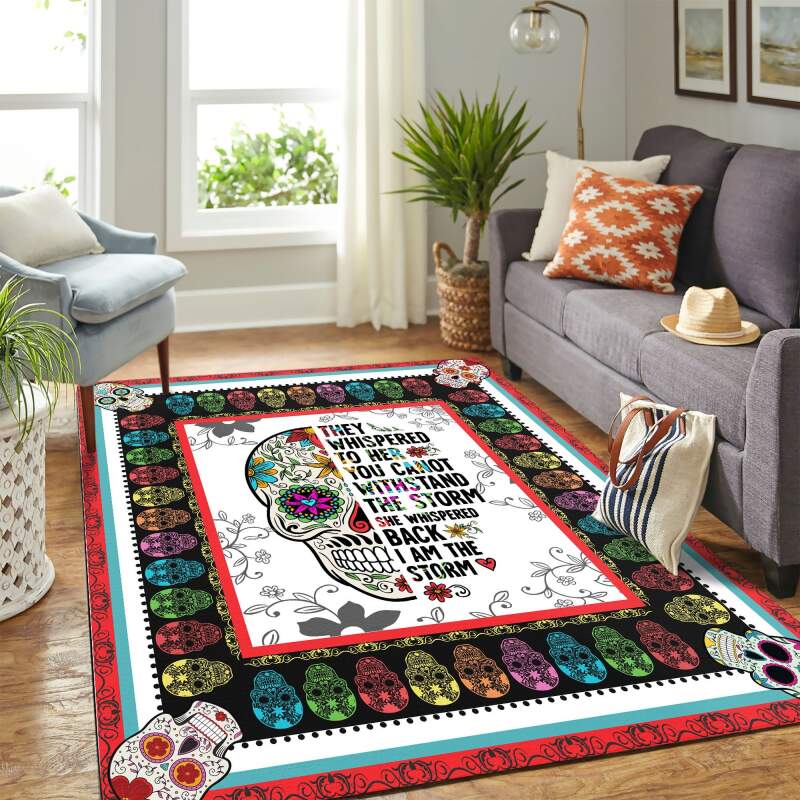 Skull Mk Carpet Area Rectangle Rug