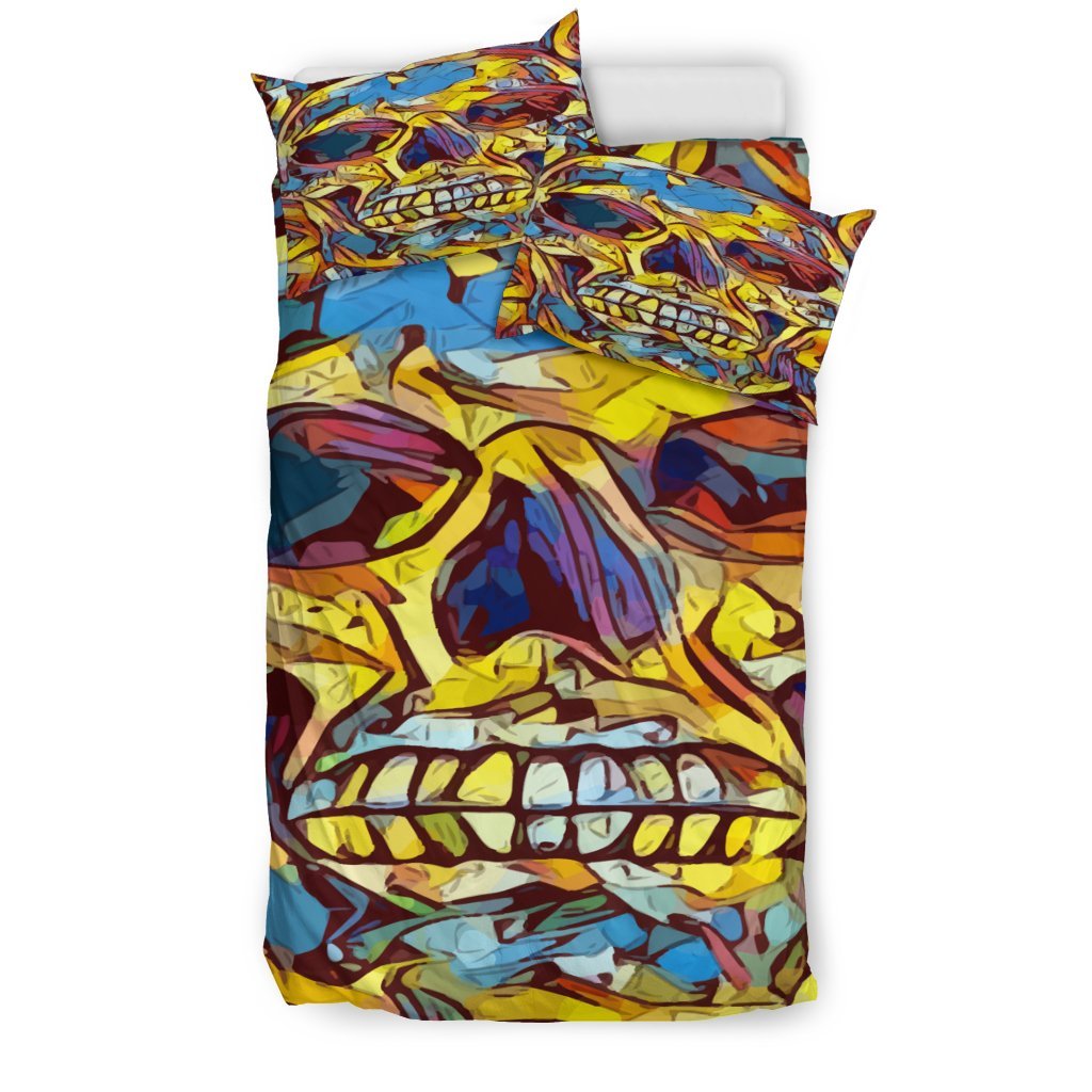 Skull Tattoo 3D Customized Duvet Cover Bedding Set
